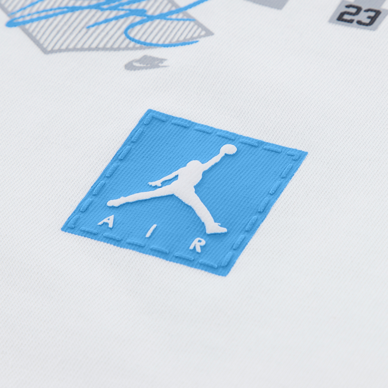 Jordan Dynasty Patch T-Shirt Shorts Set Image 4 of 5. Tap to open photo gallery.