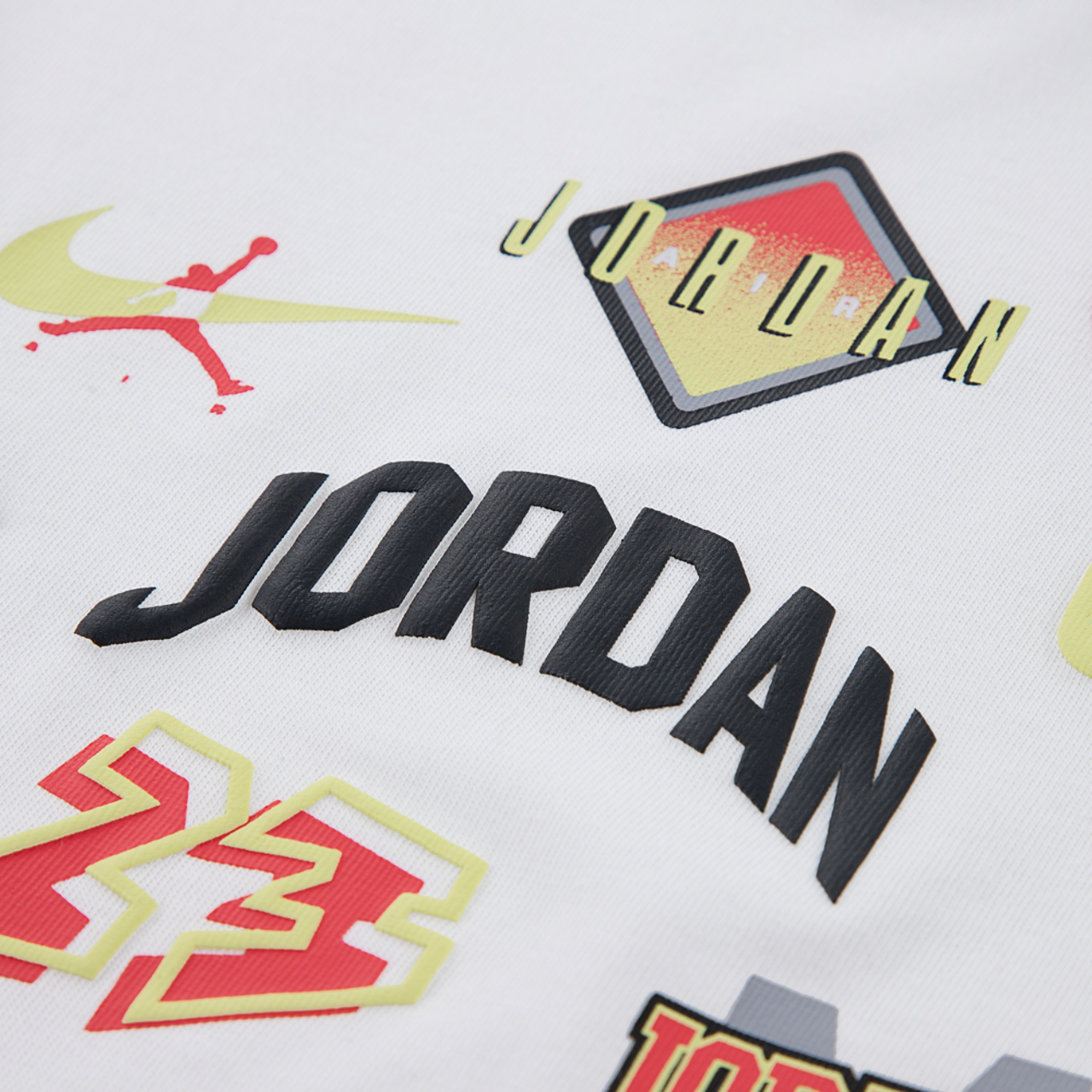 Jordan Dynasty Patch T-Shirt Shorts Set Image 5 of 5. Tap to open photo gallery.