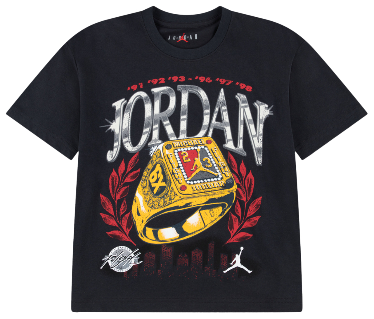 Jordan Skyline Rings T-Shirt Image 1 of 3. Tap to open photo gallery.