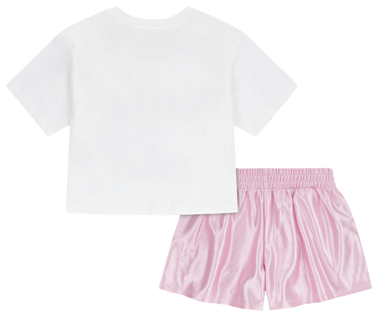 Jordan Flowy Durasheen Shorts Set Image 2 of 5. Tap to open photo gallery.