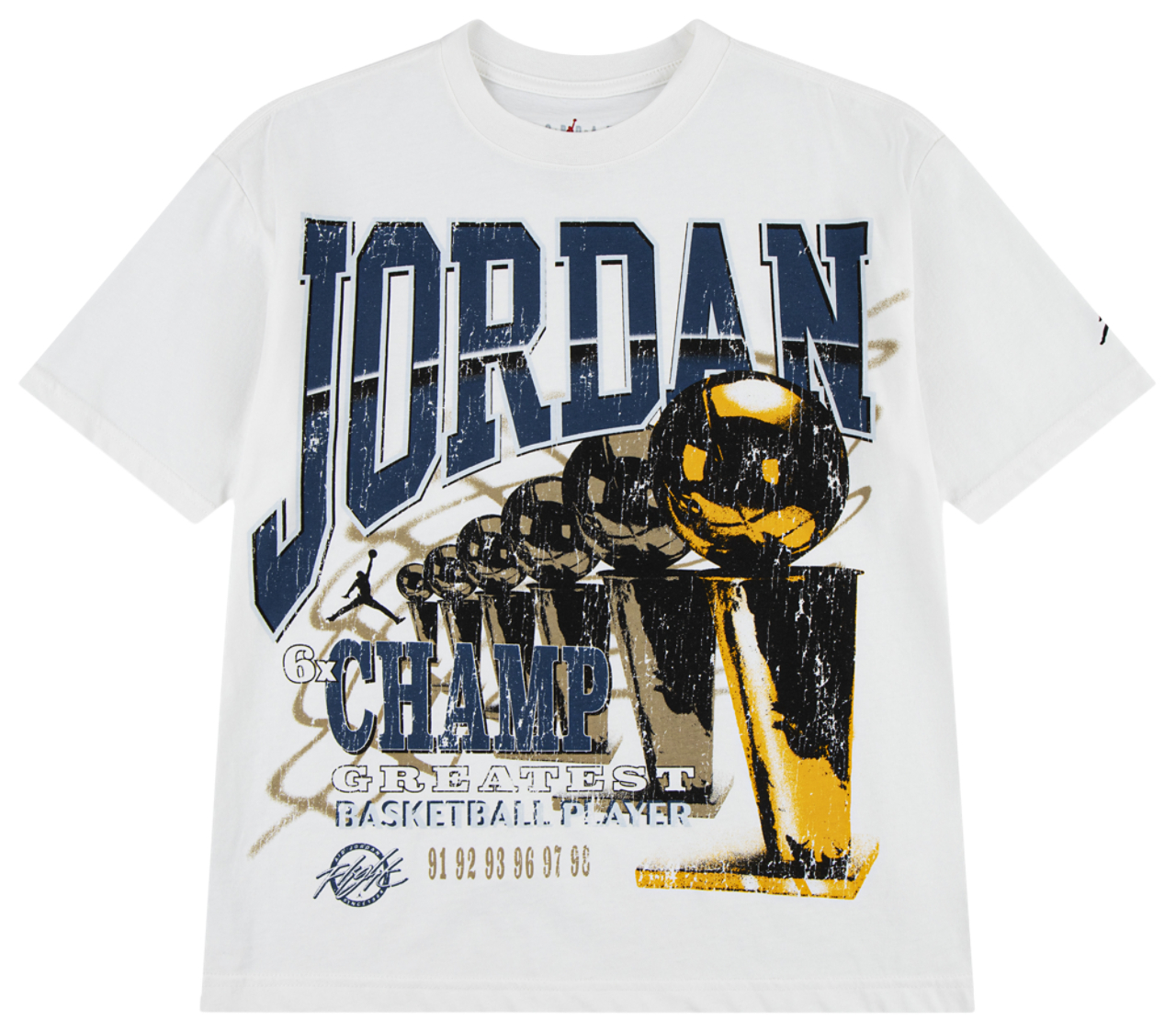 Jordan 6 Time Champ T-Shirt Image 1 of 3. Tap to open photo gallery.