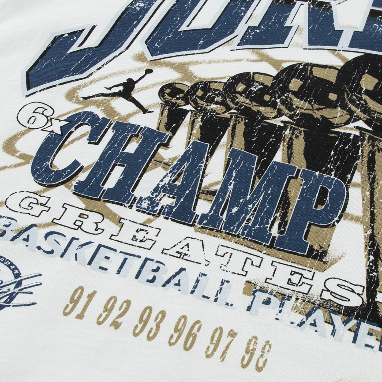 Jordan 6 Time Champ T-Shirt Image 3 of 3. Tap to open photo gallery.