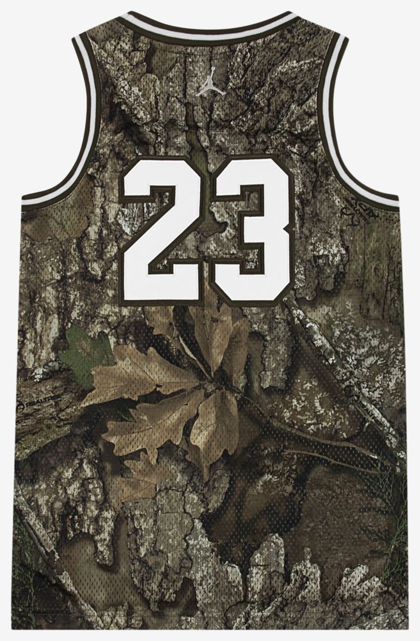 Jordan MVP Realtree Print 23 Jersey Image 2 of 5. Tap to open photo gallery.