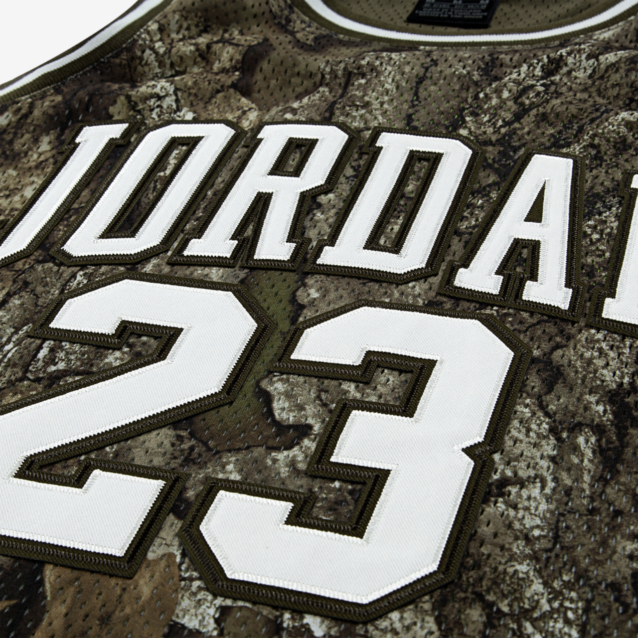 Jordan MVP Realtree Print 23 Jersey Image 3 of 5. Tap to open photo gallery.