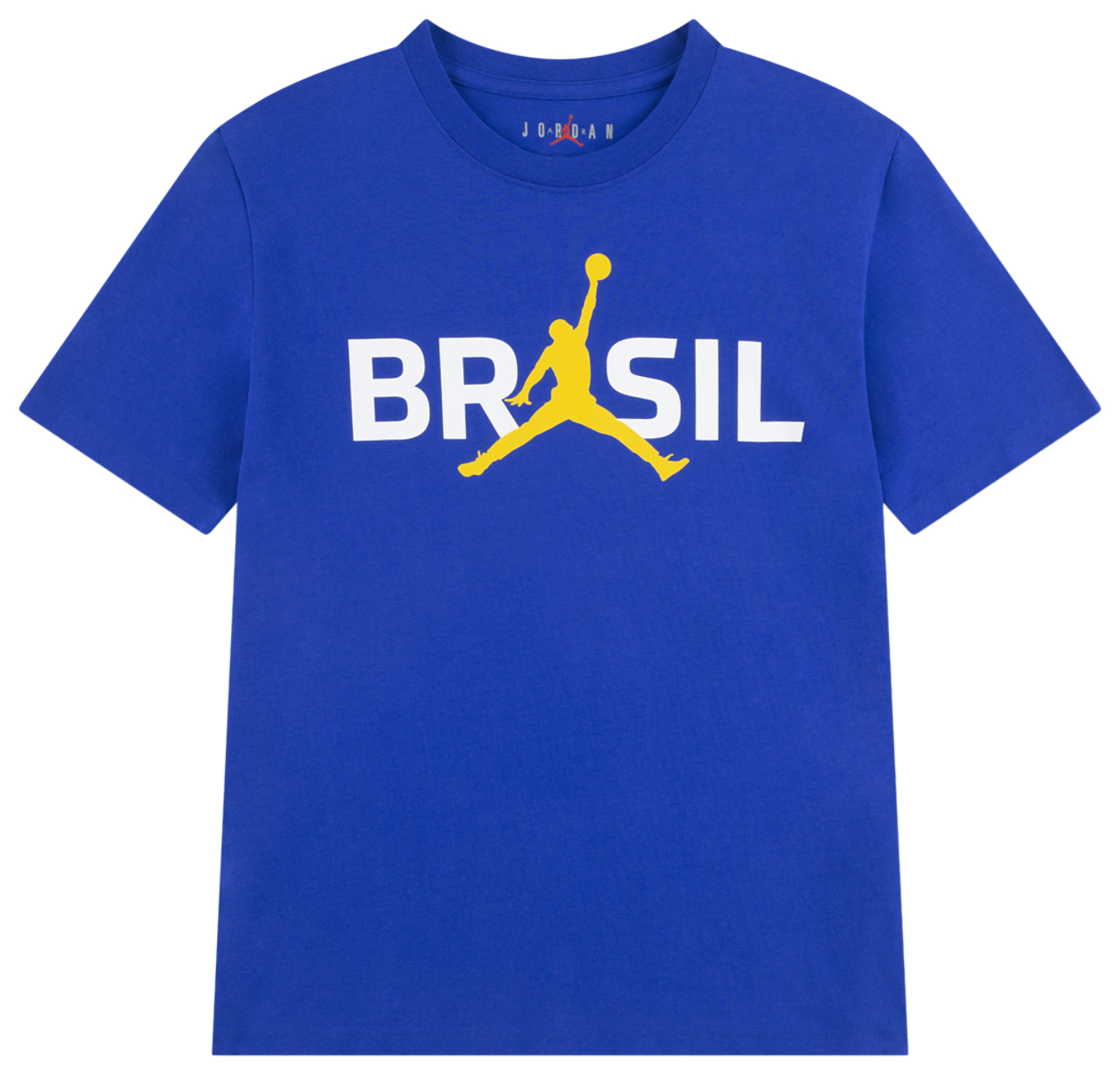 Jordan Brasil Kids T-Shirt Image 1 of 3. Tap to open photo gallery.