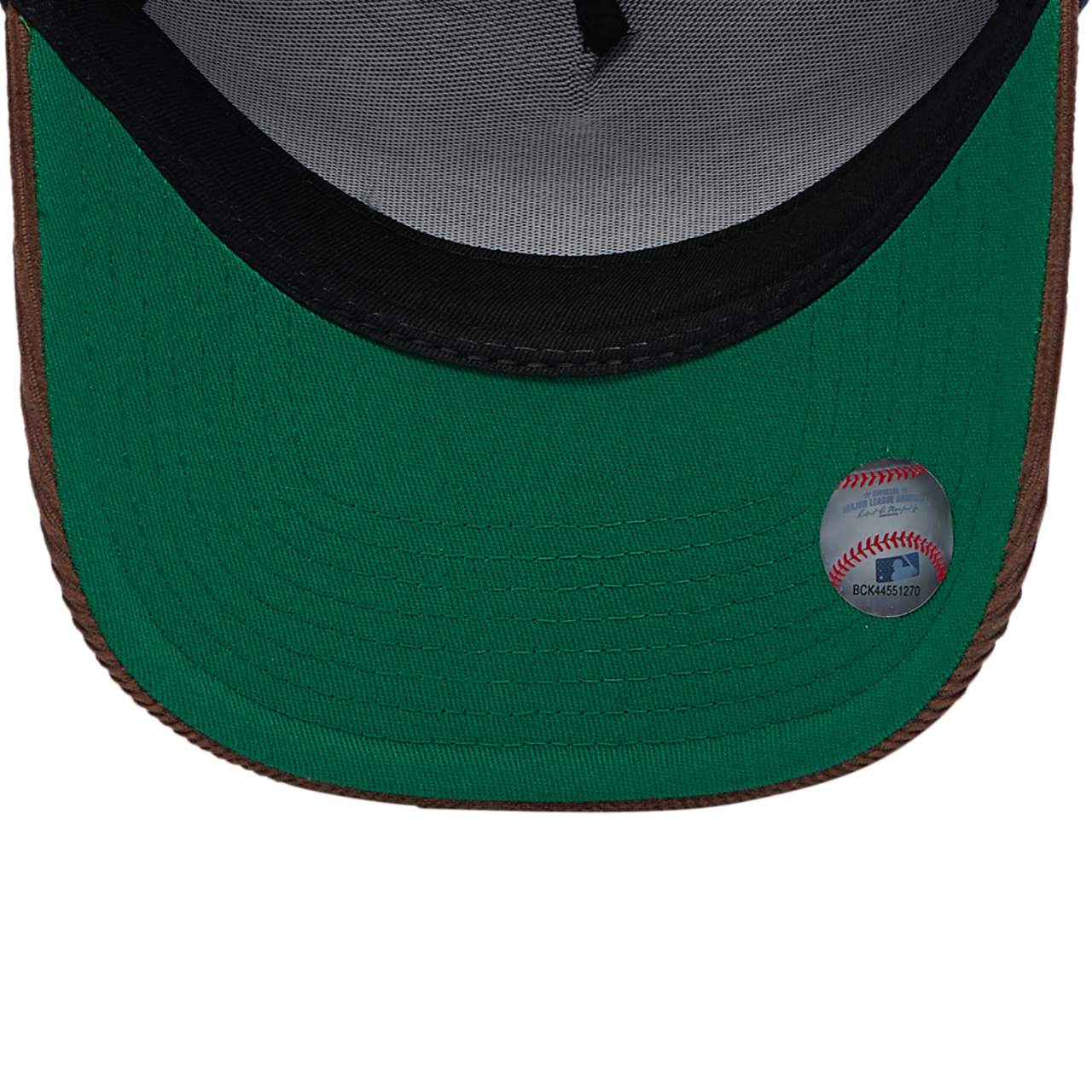 Mitchell & Ness Marlins Denim Cord Pro Pinch Cap Image 5 of 5. Tap to open photo gallery.