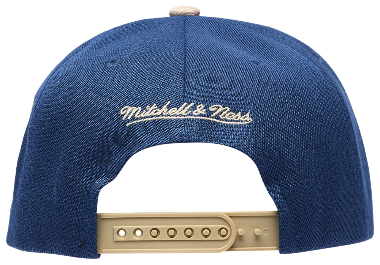 Mitchell & Ness Astros Navy & Tan Pro Pinch Cap Image 4 of 5. Tap to open photo gallery.