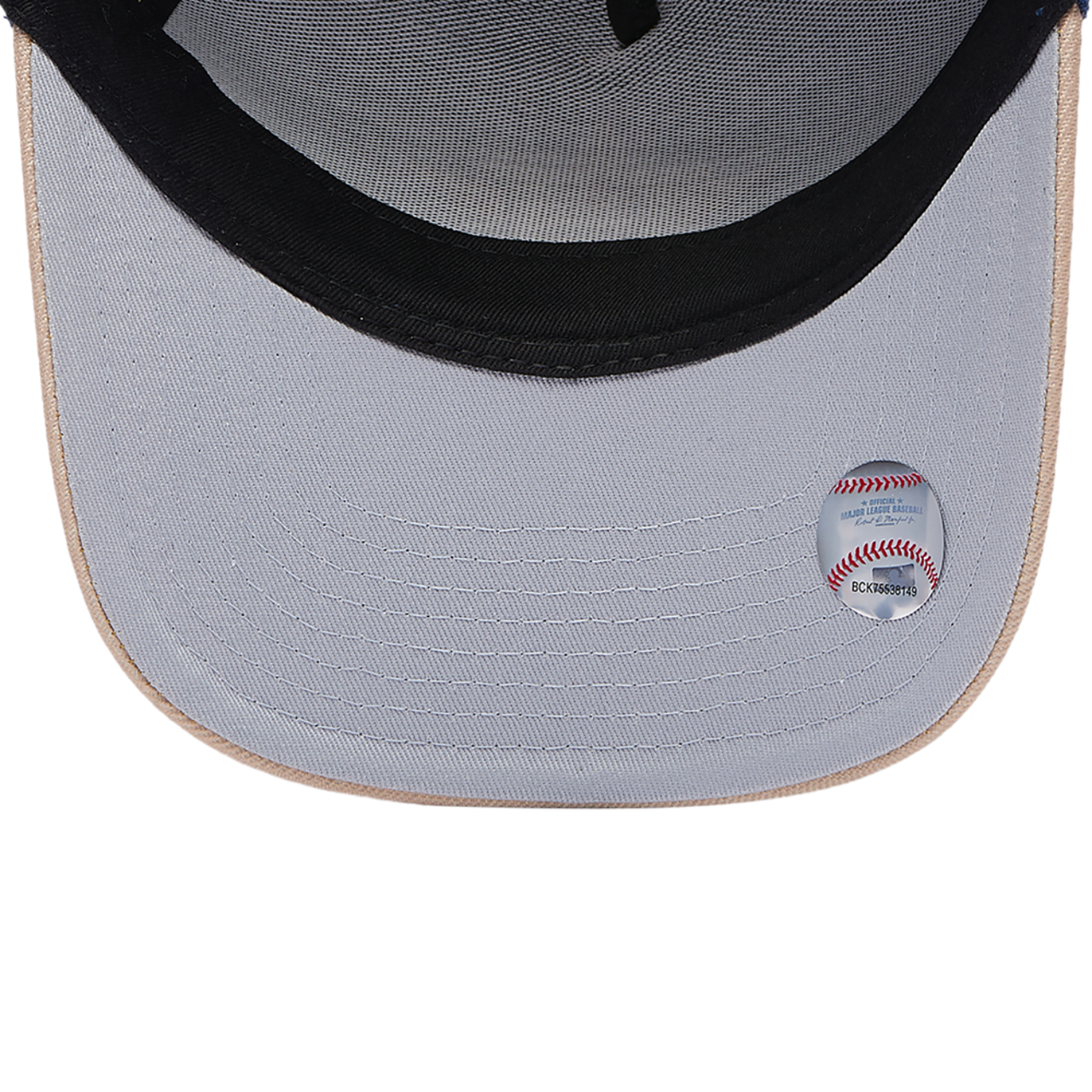 Mitchell & Ness Astros Navy & Tan Pro Pinch Cap Image 5 of 5. Tap to open photo gallery.