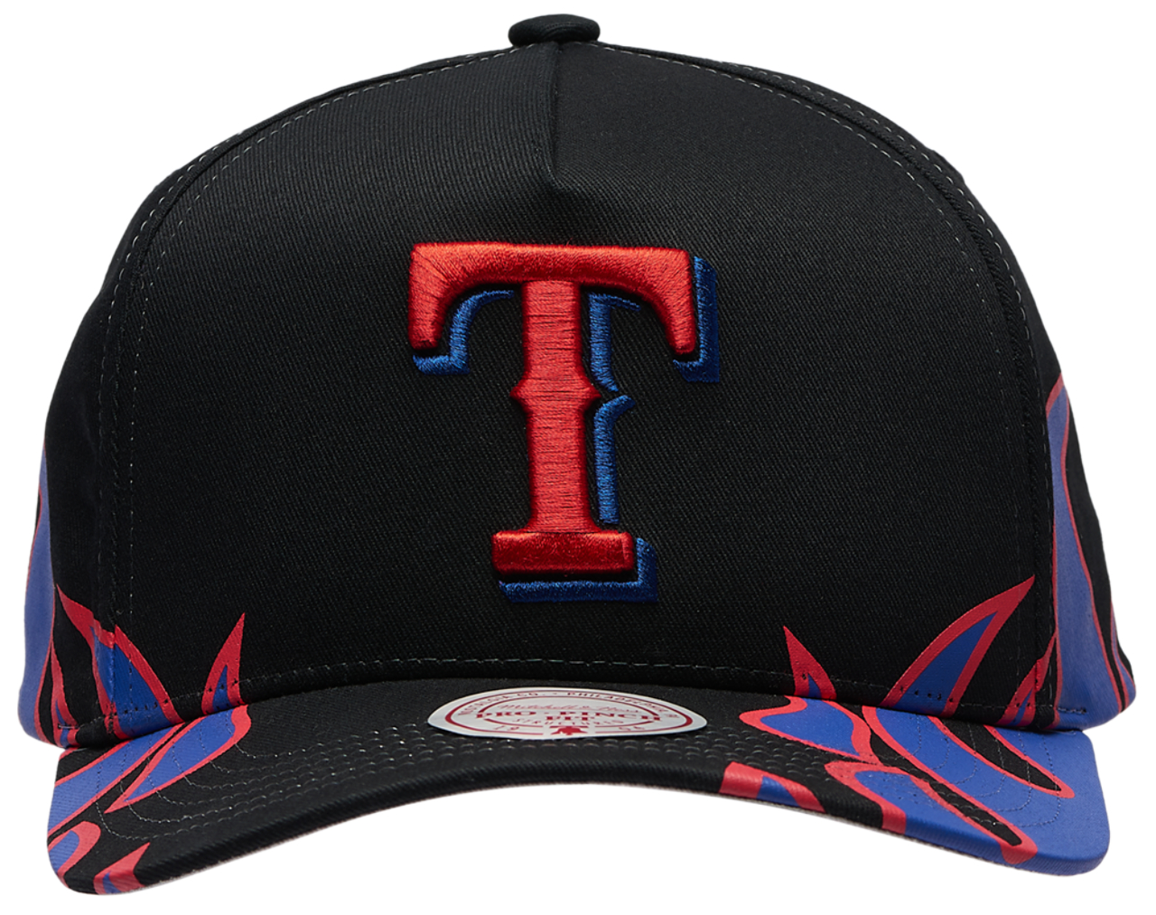 Mitchell & Ness Rangers Hot Head Pro Pinch Cap Image 2 of 5. Tap to open photo gallery.