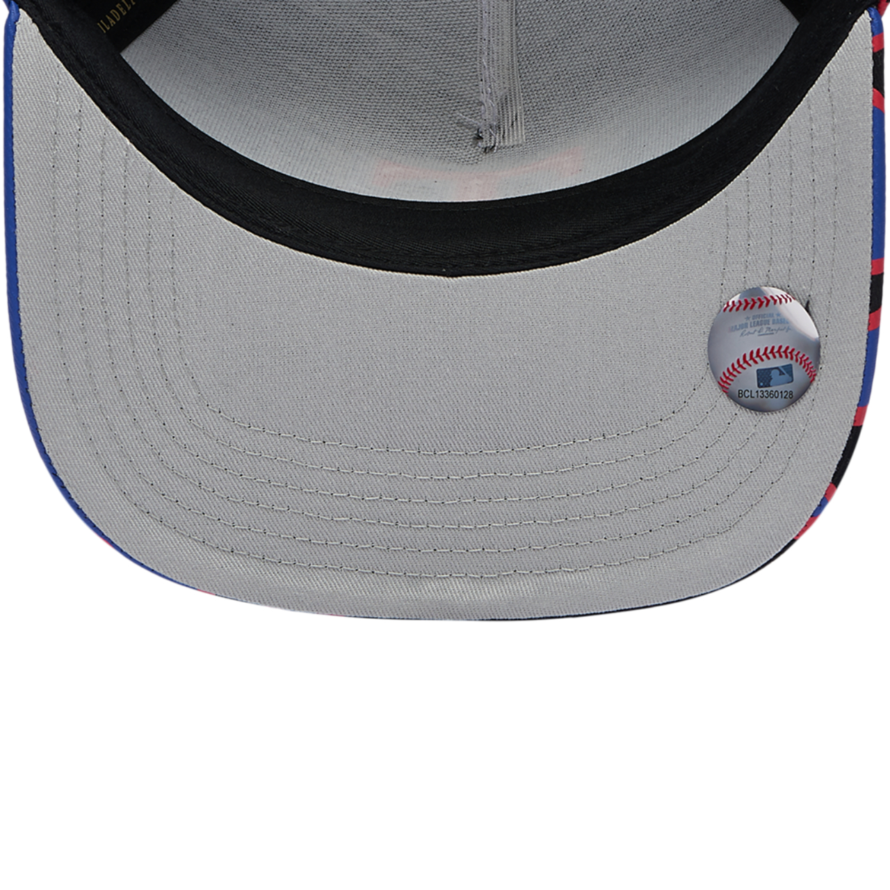 Mitchell & Ness Rangers Hot Head Pro Pinch Cap Image 5 of 5. Tap to open photo gallery.