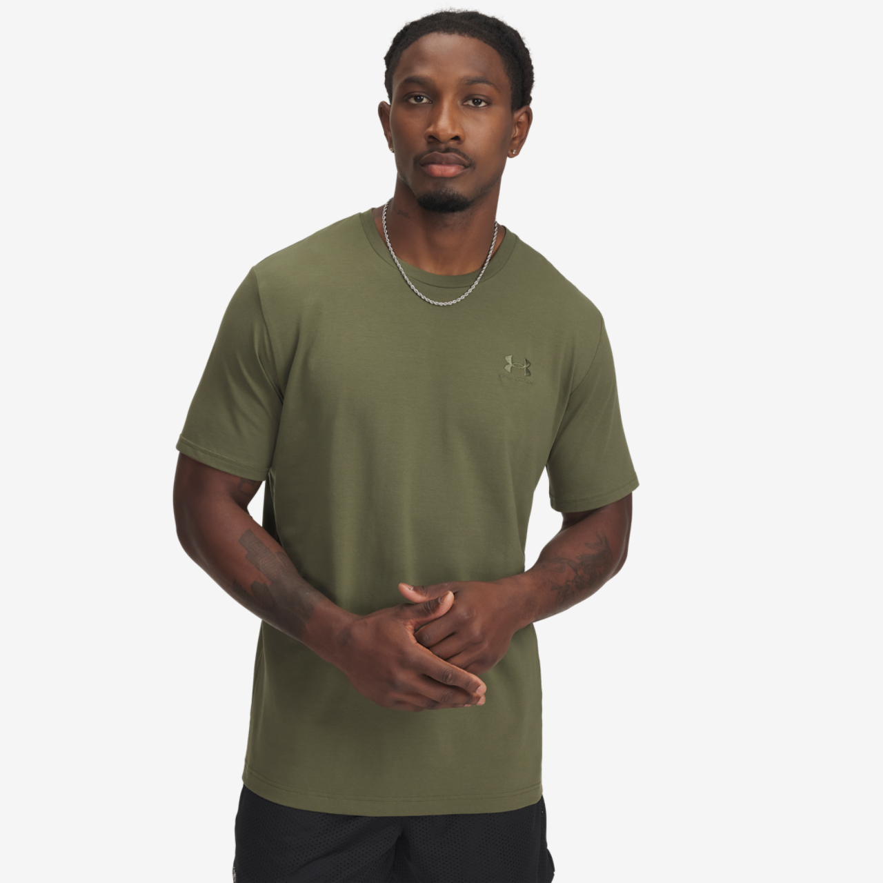 Under Armour Icon Tee Image 1 of 2. Tap to open photo gallery.