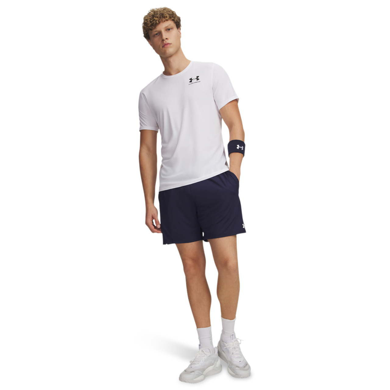 Under Armour Tech Vent 7" Shorts  Image 3 of 3. Tap to open photo gallery.