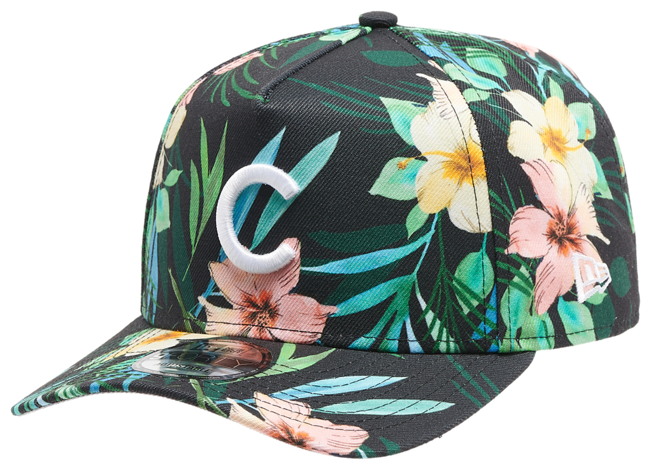 New Era Cubs A Frame Floral Adjustable Cap Image 1 of 5. Tap to open photo gallery.