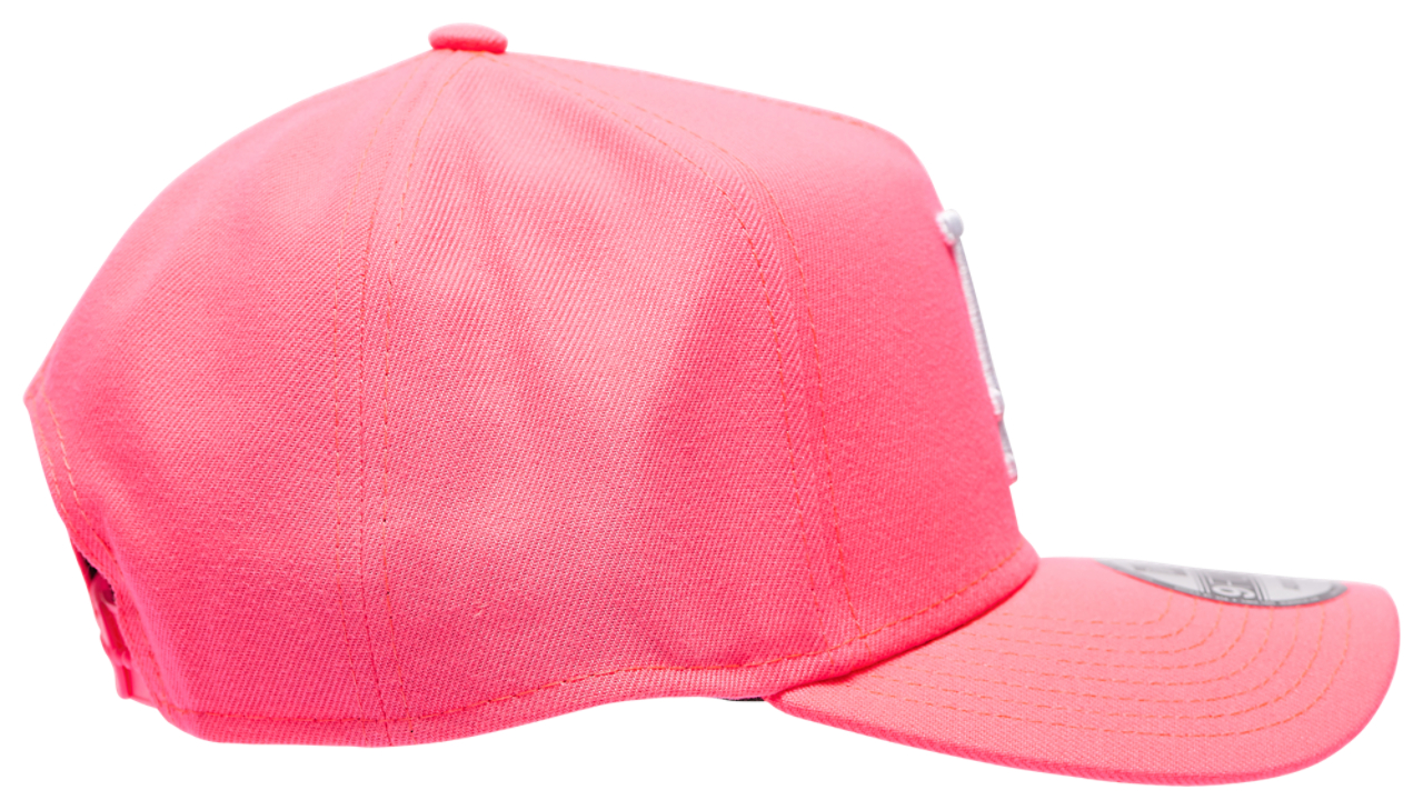 New Era Dodgers A Frame Neon Adjustable Cap Image 4 of 6. Tap to open photo gallery.