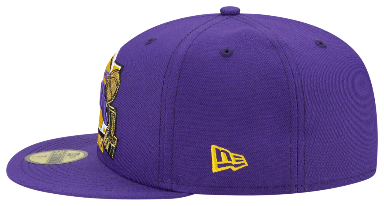 New Era NBA 17x Champ Fitted Cap Image 6 of 6. Tap to open photo gallery.