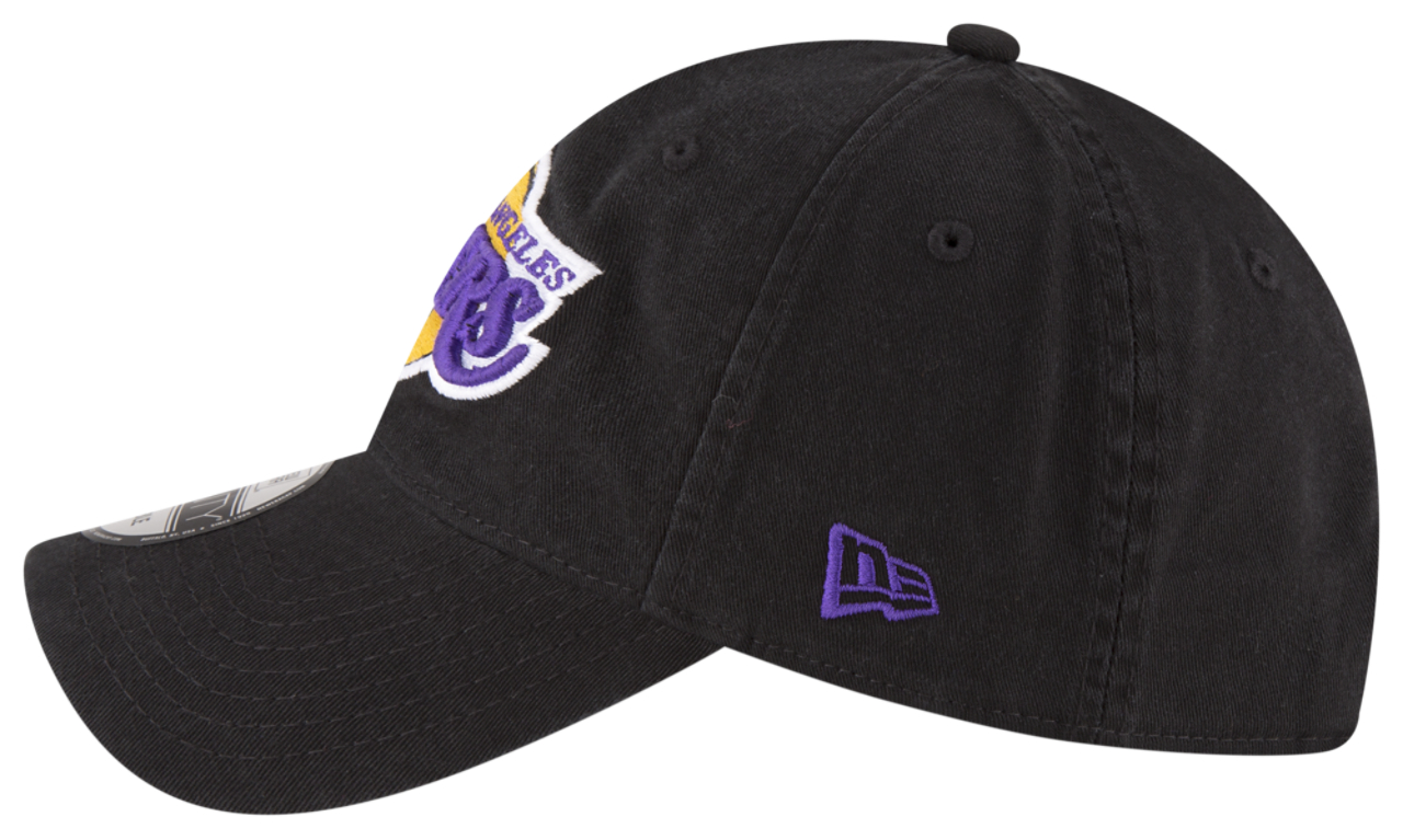 New Era Lakers Core Classic 2.0 9TWENTY Adjustable Hat Image 7 of 7. Tap to open photo gallery.