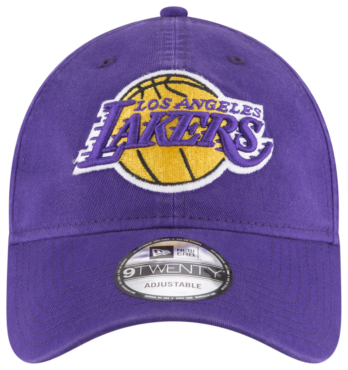 New Era Lakers Core Classic 2.0 9TWENTY Adjustable Hat Image 3 of 7. Tap to open photo gallery.