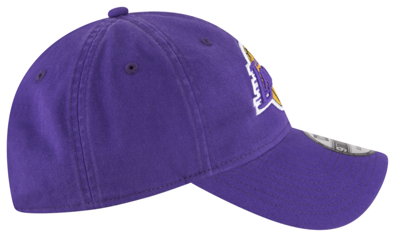 New Era Lakers Core Classic 2.0 9TWENTY Adjustable Hat Image 5 of 7. Tap to open photo gallery.