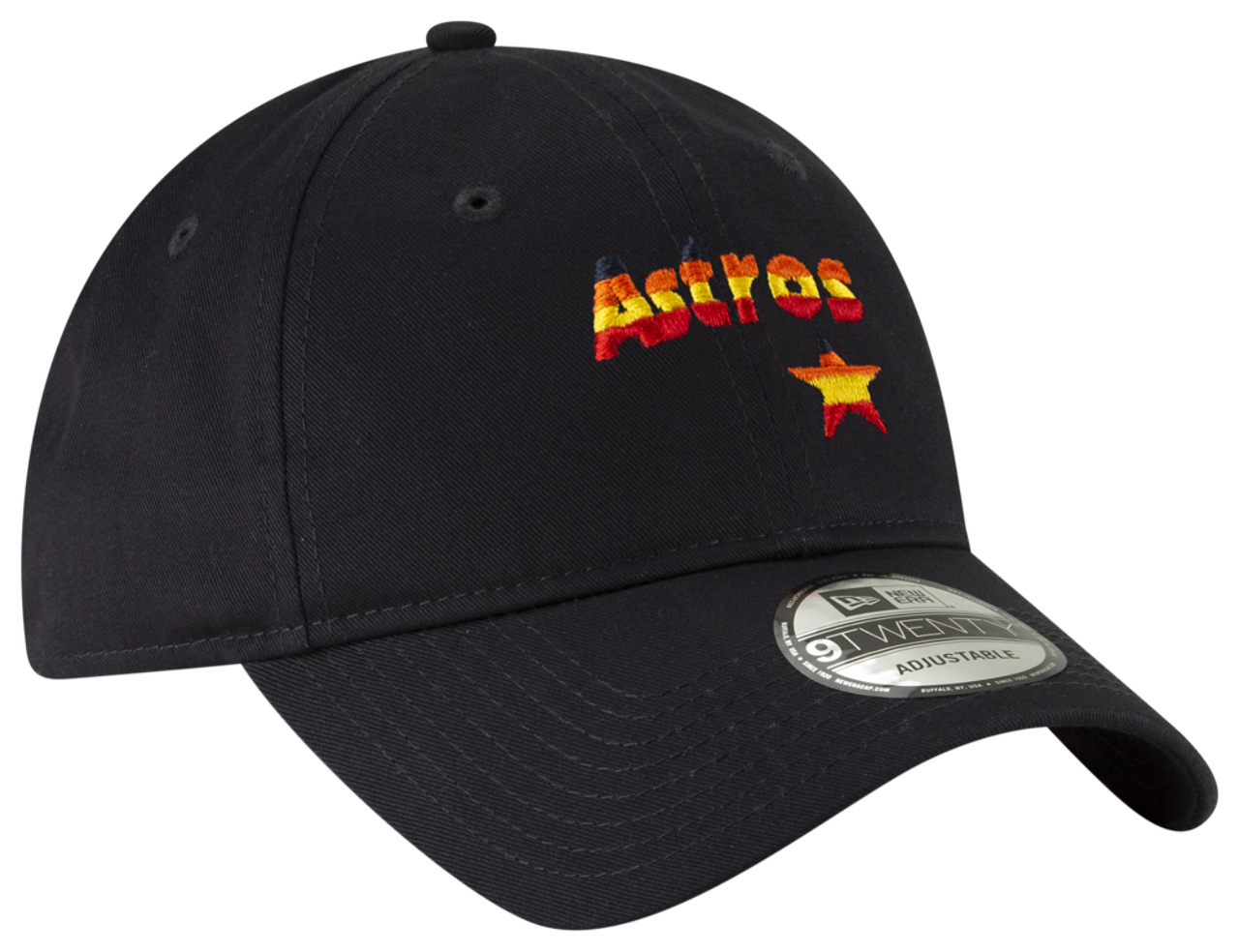 New Era Astros Road Cap Image 3 of 6. Tap to open photo gallery.