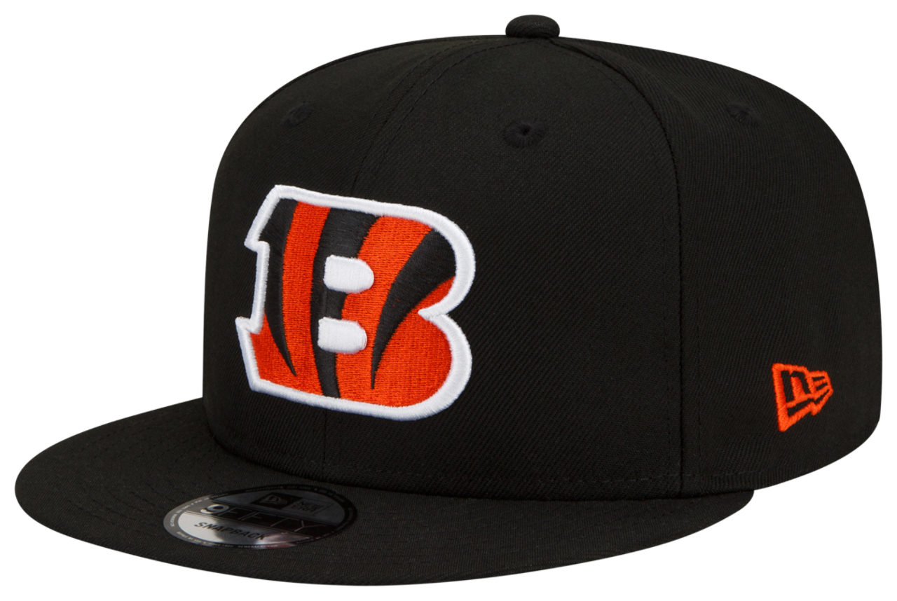 New Era Bengals Basic OTC Snapback Cap Image 1 of 7. Tap to open photo gallery.