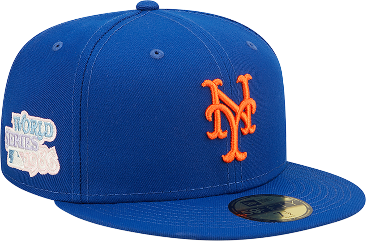 New Era Mets 59FIFTY Pop Sweat Cap Image 3 of 7. Tap to open photo gallery.