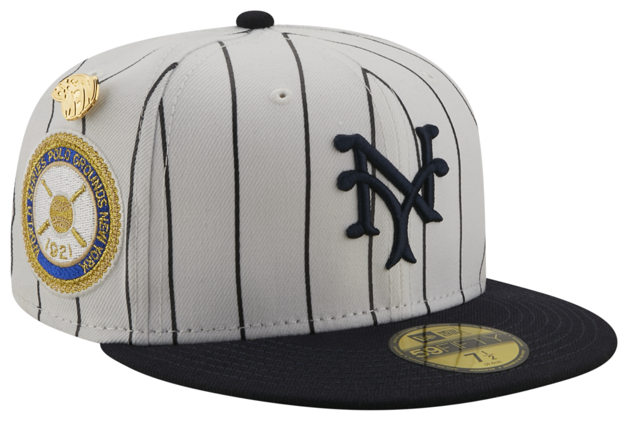 New Era Giants 5950 Day 21 Side Patch Fitted Cap Image 3 of 7. Tap to open photo gallery.