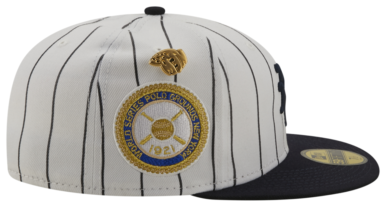 New Era Giants 5950 Day 21 Side Patch Fitted Cap Image 4 of 7. Tap to open photo gallery.