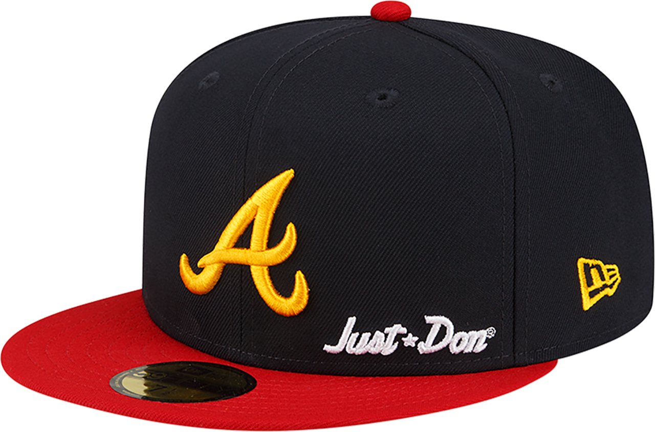 New Era Browns 59Fifty x Just DON Side Patch Fit Image 1 of 7. Tap to open photo gallery.