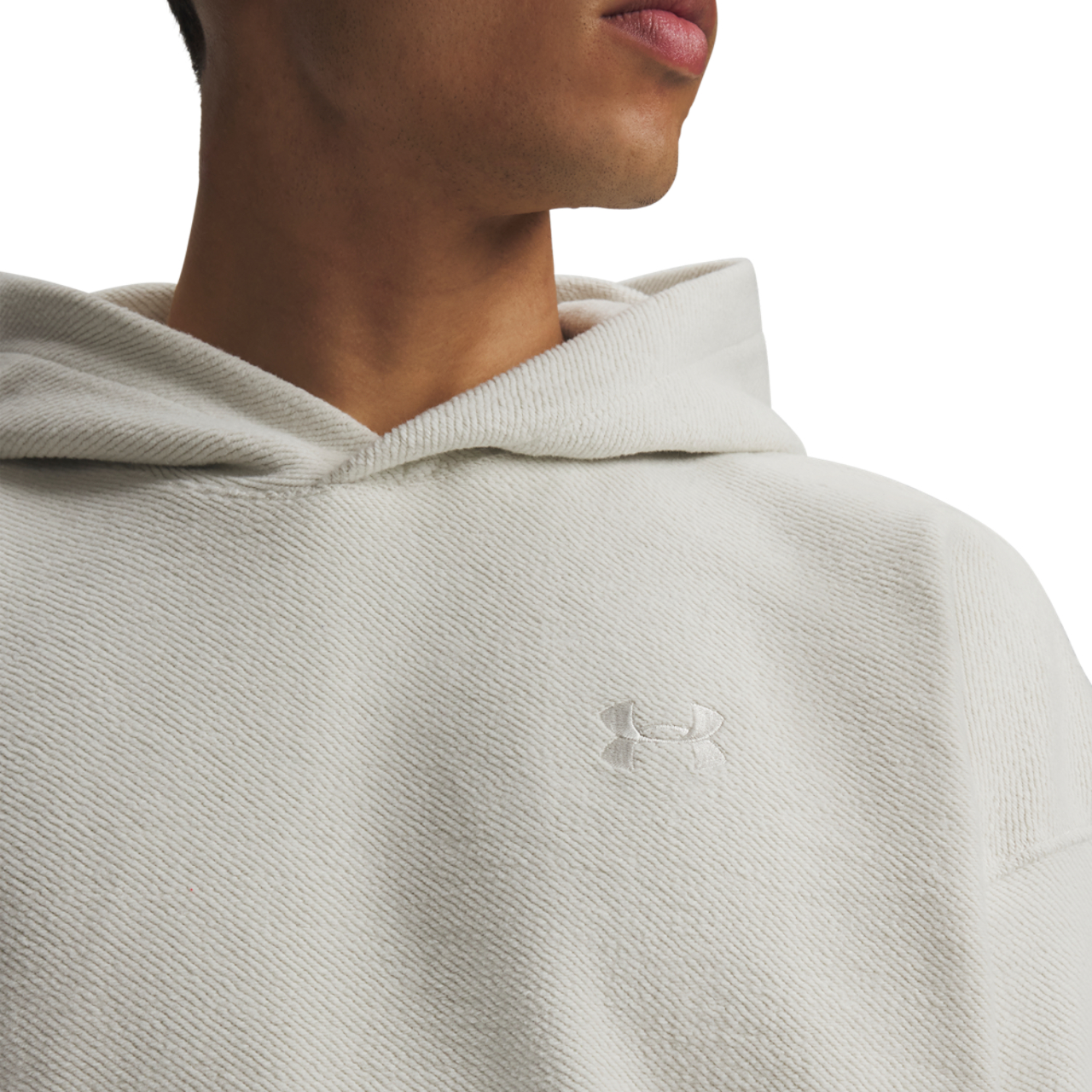 Under Armour Icon Rev Terry Hoodie Image 3 of 3. Tap to open photo gallery.