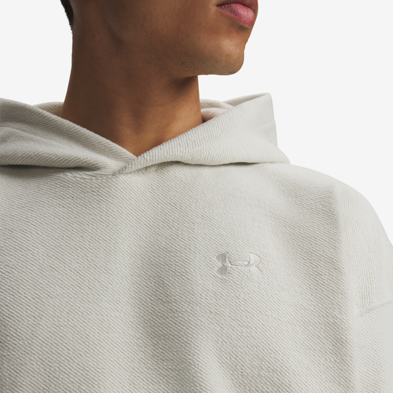 Under Armour Icon Rev Terry Hoodie Image 3 of 3. Tap to open photo gallery.