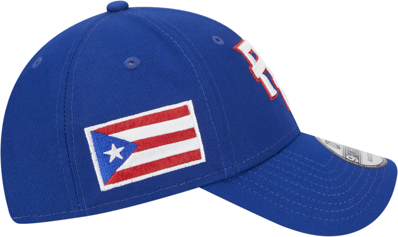 New Era Puerto Rico WBC Adjustable Hat Image 4 of 6. Tap to open photo gallery.