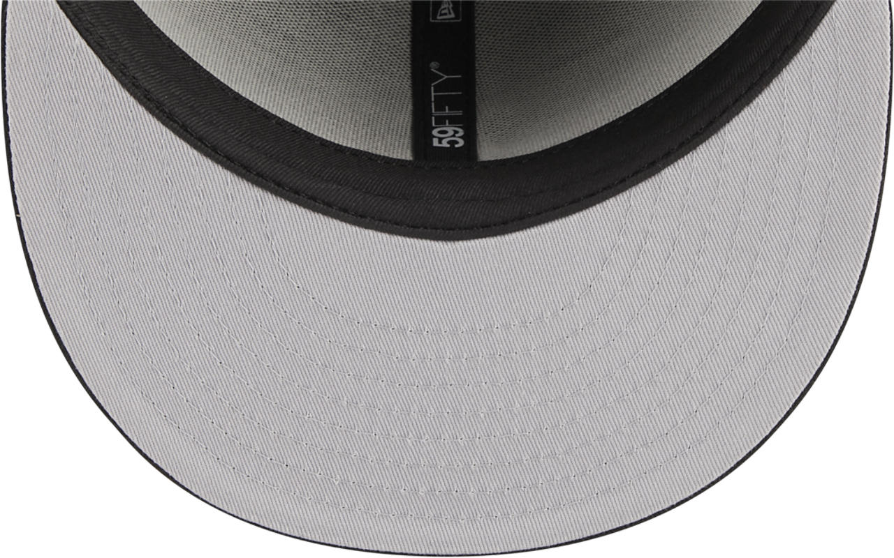 New Era Angels 5950 Evergreen Side Patch Fitted Hat Image 7 of 7. Tap to open photo gallery.