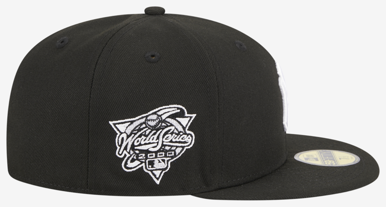 New Era Yankees 5950 Evergreen Side Patch Fitted Hat Image 4 of 7. Tap to open photo gallery.