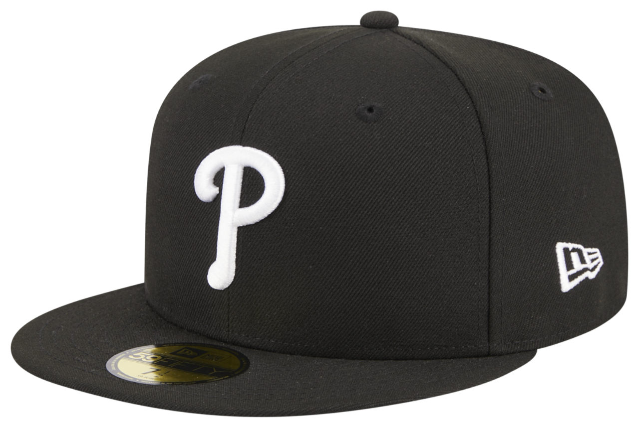 New Era Phillies 5950 Evergreen Side Patch Fitted Hat Image 1 of 7. Tap to open photo gallery.