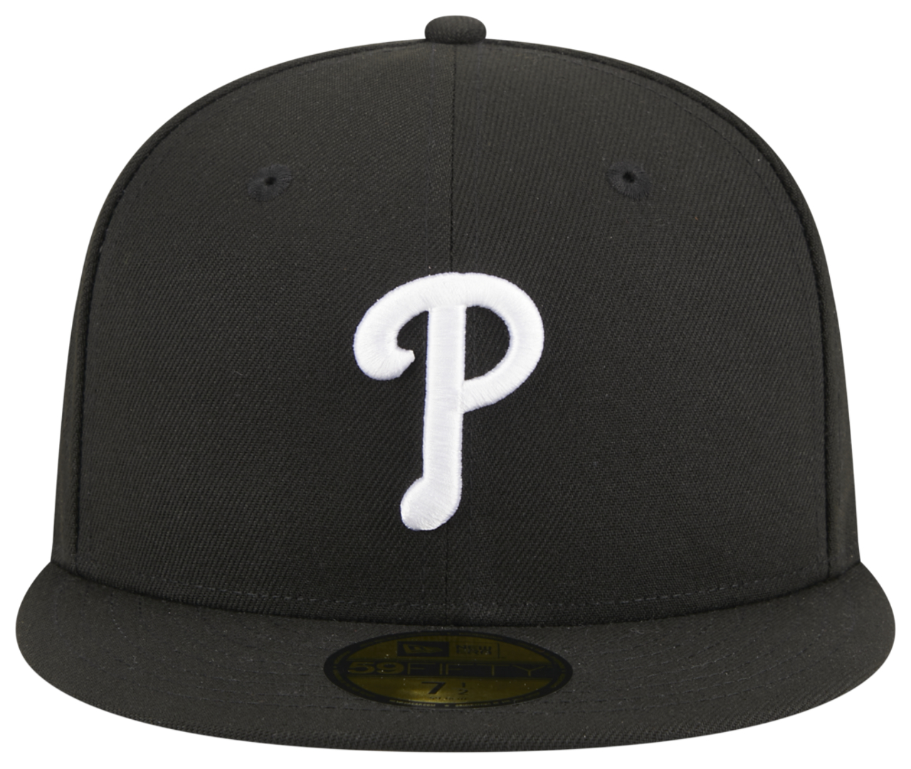 New Era Phillies 5950 Evergreen Side Patch Fitted Hat Image 2 of 7. Tap to open photo gallery.