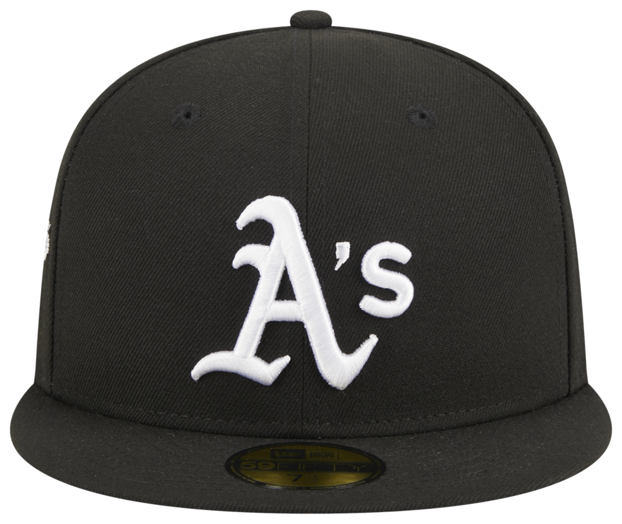 New Era Athletics 5950 Evergreen Side Patch Fitted Hat Image 2 of 6. Tap to open photo gallery.