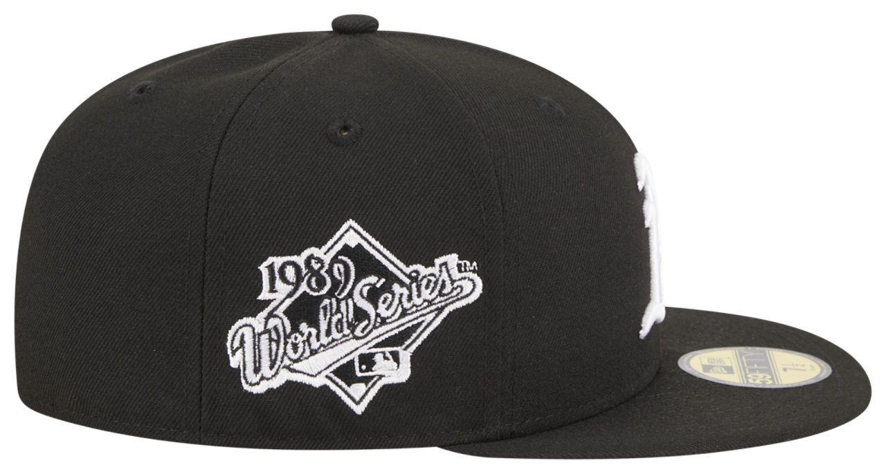 New Era Athletics 5950 Evergreen Side Patch Fitted Hat Image 4 of 6. Tap to open photo gallery.