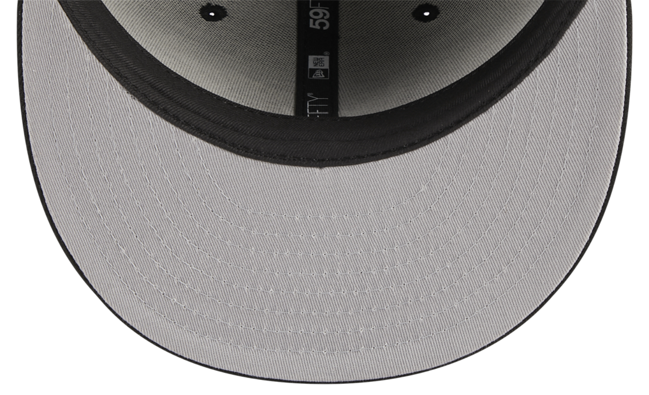 New Era Athletics 5950 Evergreen Side Patch Fitted Hat Image 6 of 6. Tap to open photo gallery.