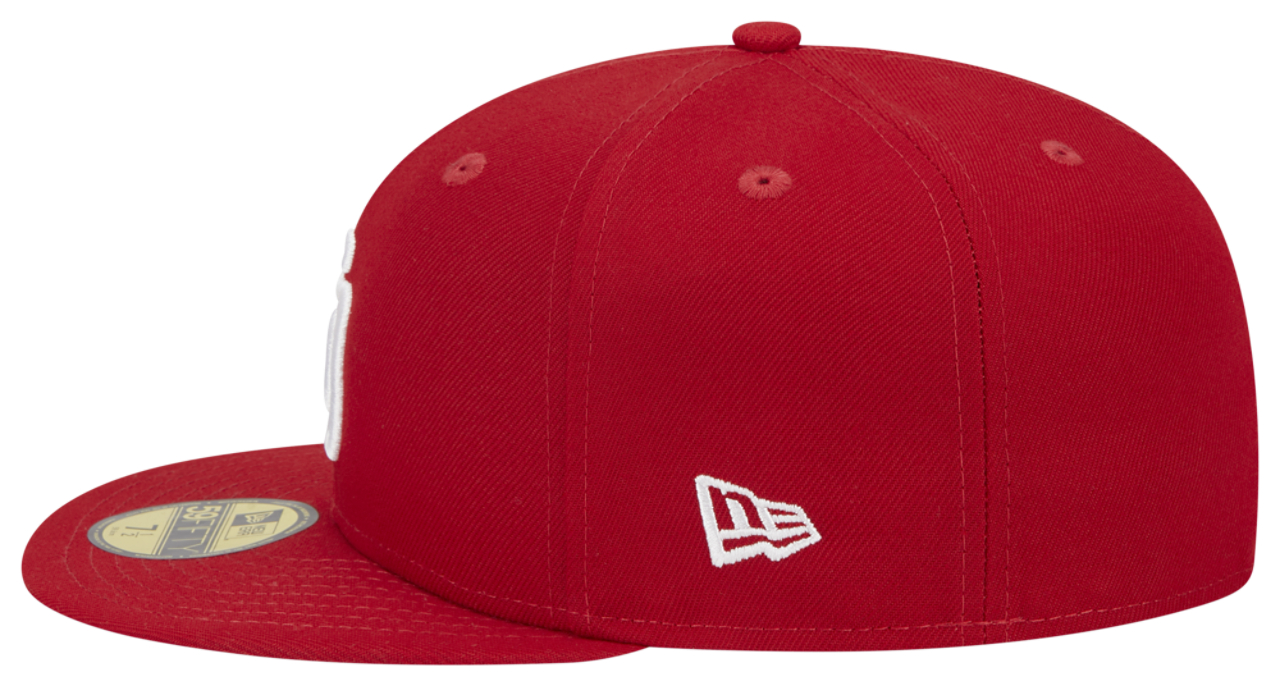New Era Padres 5950 Evergreen Side Patch Fitted Hat Image 6 of 7. Tap to open photo gallery.