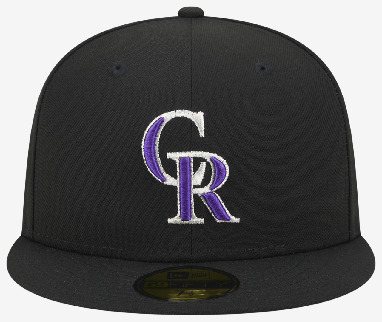 New Era Rockies 5950 Evergreen Side Patch Fitted Hat Image 2 of 7. Tap to open photo gallery.