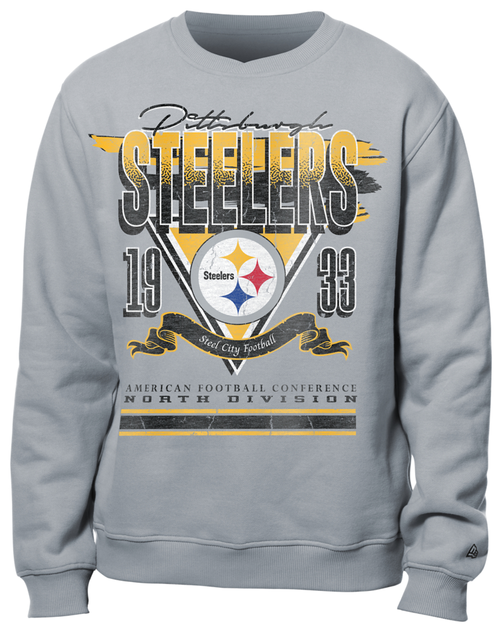 New Era Steelers Crew Sweatshirt Foot Locker