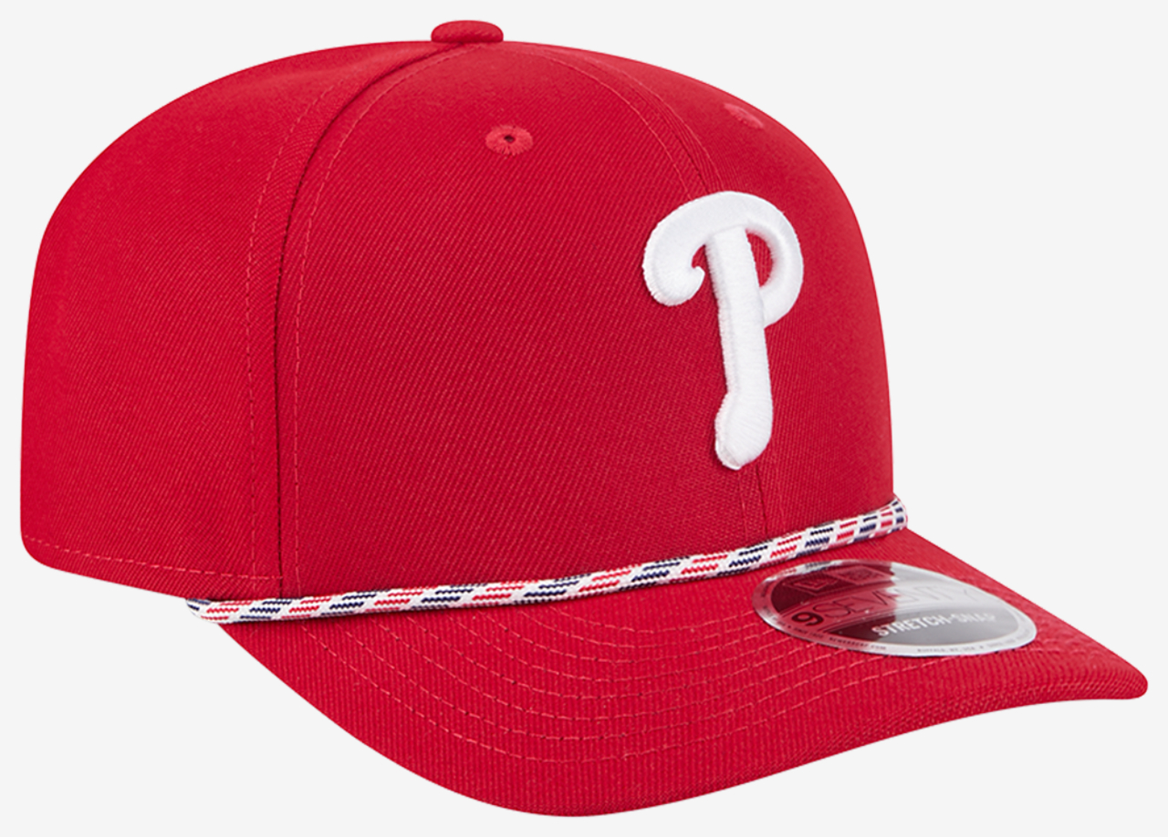 New Era Phillies 9SEVENTY SS Multi Rope Cap Image 3 of 7. Tap to open photo gallery.