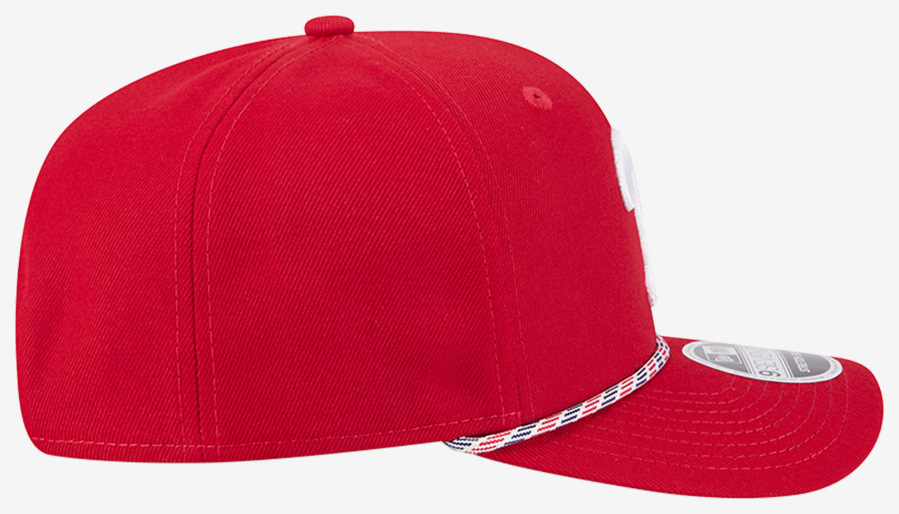 New Era Phillies 9SEVENTY SS Multi Rope Cap Image 5 of 7. Tap to open photo gallery.
