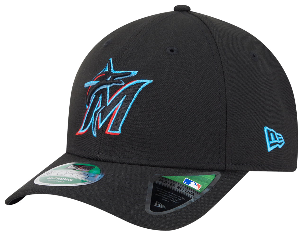 New Era Marlins Player Replica 9FORTY Cap Image 1 of 7. Tap to open photo gallery.