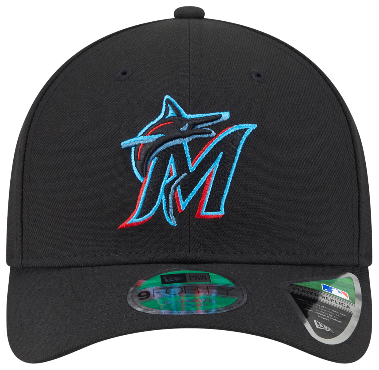 New Era Marlins Player Replica 9FORTY Cap Image 2 of 7. Tap to open photo gallery.