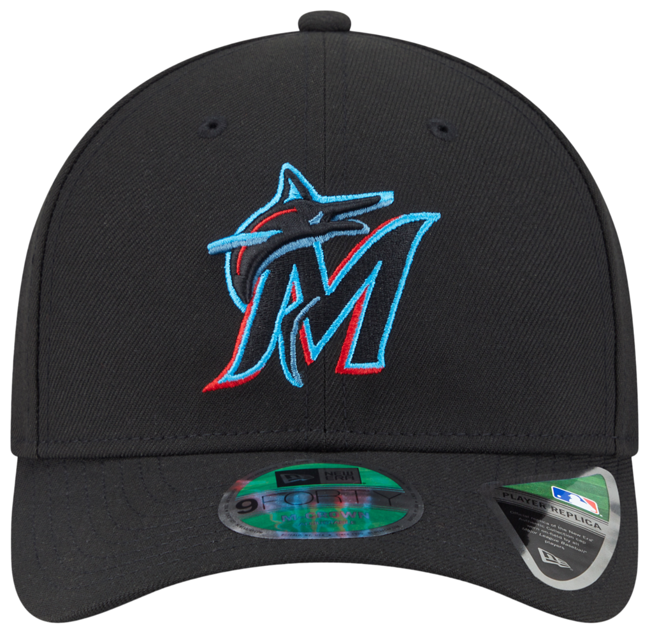 New Era Marlins Player Replica 9FORTY Cap Image 2 of 7. Tap to open photo gallery.