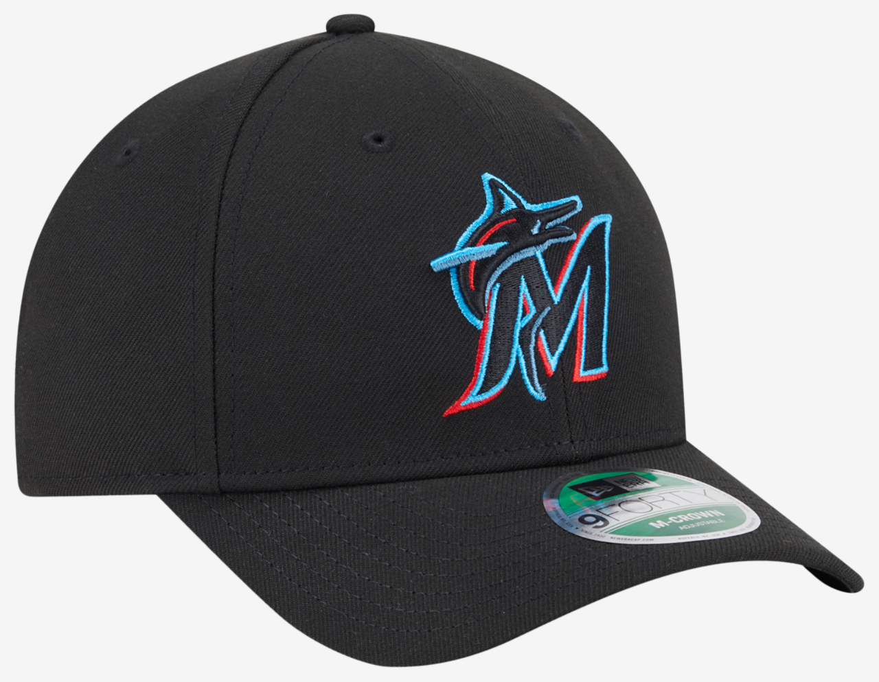New Era Marlins Player Replica 9FORTY Cap Image 3 of 7. Tap to open photo gallery.