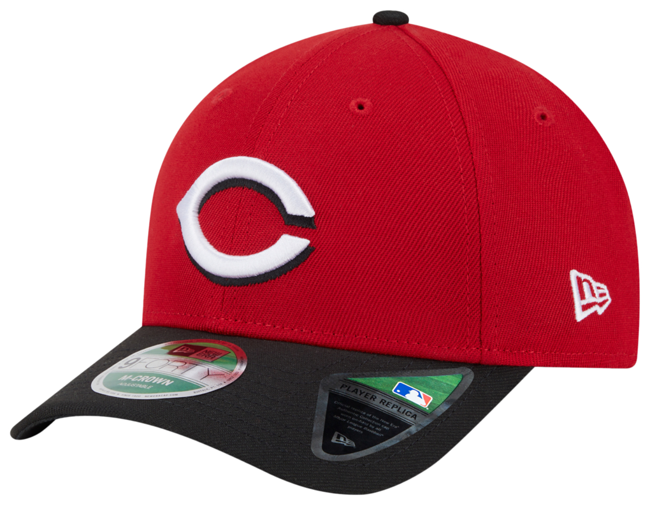 New Era Reds Player Replica 9FORTY Cap Image 1 of 7. Tap to open photo gallery.