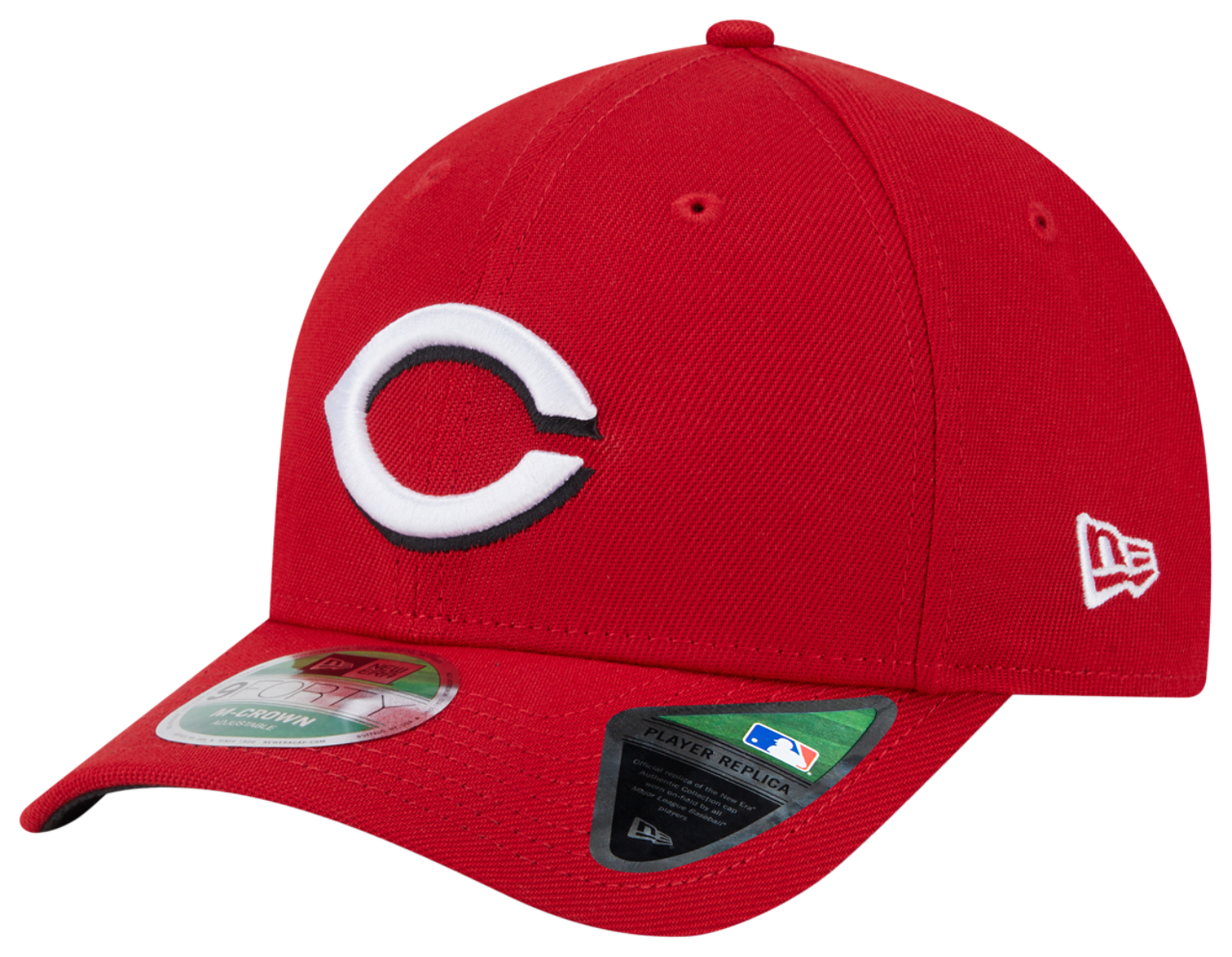 New Era Reds Player Replica 9FORTY Cap Image 1 of 7. Tap to open photo gallery.