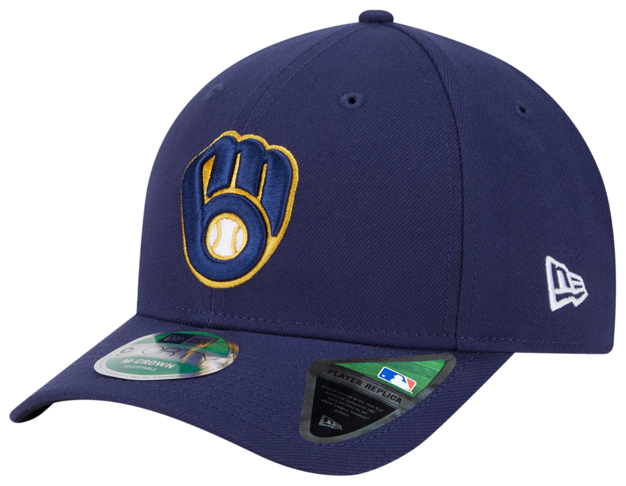 New Era Brewers Player Replica 9FORTY Cap Image 1 of 7. Tap to open photo gallery.